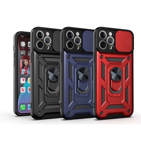 SAMSUNG A12 FUNDA ARMADURA CON TAPA DESLIZANTE