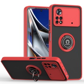POCO X4 PRO 5G CARCASA MATE DE ANILLO