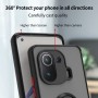 XIAOMI 11 Carcasa mate de anillo