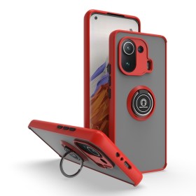 XIAOMI 11 Carcasa mate de anillo