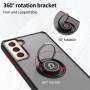 SAMSUNG S21 PLUS Carcasa mate de anillo