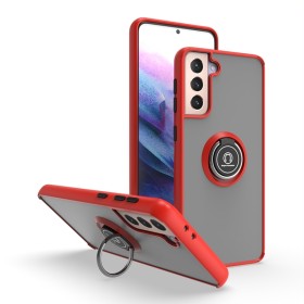 SAMSUNG S21 PLUS Carcasa mate de anillo
