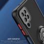 SAMSUNG A12 Carcasa mate de anillo