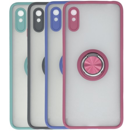Redmi 9A Carcasa mate de anillo