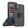 IPHONE 12 6.7 Carcasa mate de anillo