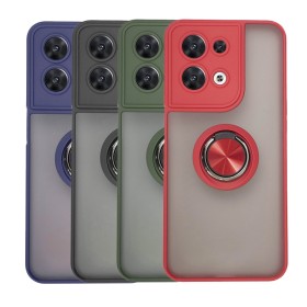 Oppo reno 8 5G Carcasa mate de anillo