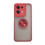 Oppo reno 8 5G Carcasa mate de anillo
