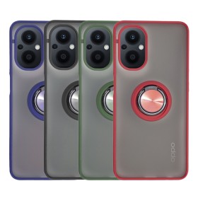 OPPO RENO 8 LITE CARCASA MATE DE ANILLO