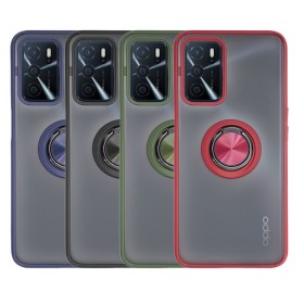 OPPO A16 CARCASA MATE DE ANILLO