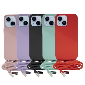 IPHONE 15 Funda Con Cuerda tipo original