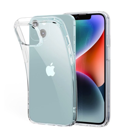IPHONE 15 Pro Funda de Gel TPU Transparente 1.5mm ALTA CALIDAD