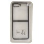 Samsung Z Flip 5 Funda transparente con borde de Goma