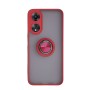 Oppo A58 4G Carcasa mate de anillo