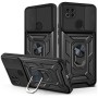 REDMI 9C FUNDA ARMADURA CON TAPA DESLIZANTE
