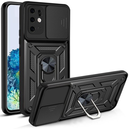 Samsung S20 Plus FUNDA ARMADURA CON TAPA DESLIZANTE