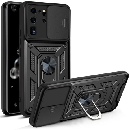 Samsung S20 Ultra FUNDA ARMADURA CON TAPA DESLIZANTE