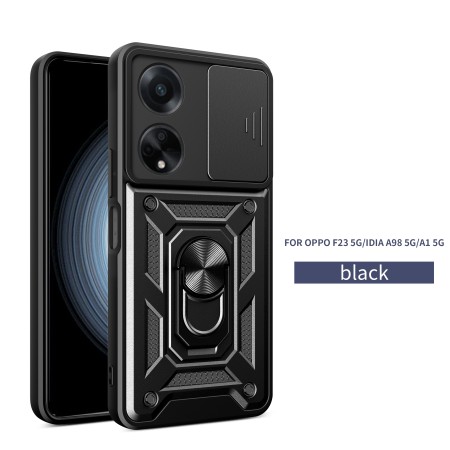 Oppo A98 -A15G-F23 5G FUNDA ARMADURA CON TAPA DESLIZANTE