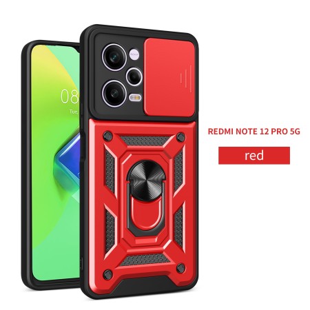 Redmi Note12 5G FUNDA ARMADURA CON TAPA DESLIZANTE