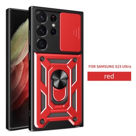 SAMSUNG S23 Ultra FUNDA ARMADURA CON TAPA DESLIZANTE