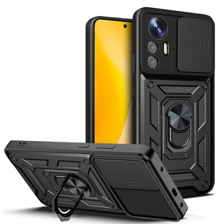 XIAOMI 12 LITE FUNDA ARMADURA CON TAPA DESLIZANTE