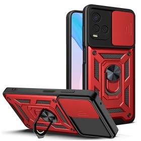 Vivo Y21S FUNDA ARMADURA CON TAPA DESLIZANTE