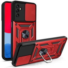 SAMSUNG A13 4G FUNDA ARMADURA CON TAPA DESLIZANTE