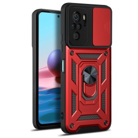 Redmi Note 10-4G FUNDA ARMADURA CON TAPA DESLIZANTE