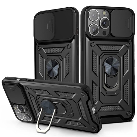 IPHONE 12 PRO MAX FUNDA ARMADURA CON TAPA DESLIZANTE