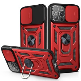 IPHONE 12PRO FUNDA ARMADURA CON TAPA DESLIZANTE