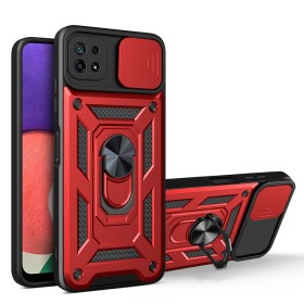SAMSUNG A22 5G FUNDA ARMADURA CON TAPA DESLIZANTE