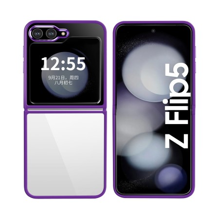 Funda Transparente Samsung Z Flip5-Ref-1836