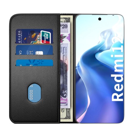 Funda Libro Liso Sin Ventana Redmi Note 12 4G | Wephone Mayorista