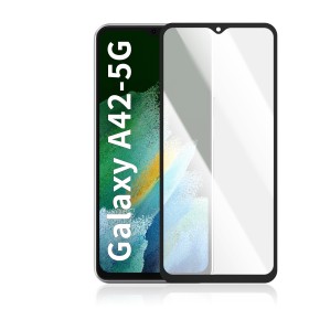 SAMSUNG A42 5G Protector Cristal Templado FULL GLUE CON BLISTER