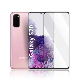 SAMSUNG S20 Cristal Curvo Full Glue Negro
