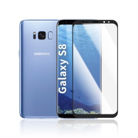 5D Curved Full Glue Black Glass for Samsung S8 / G950 | Wephone Wholesale