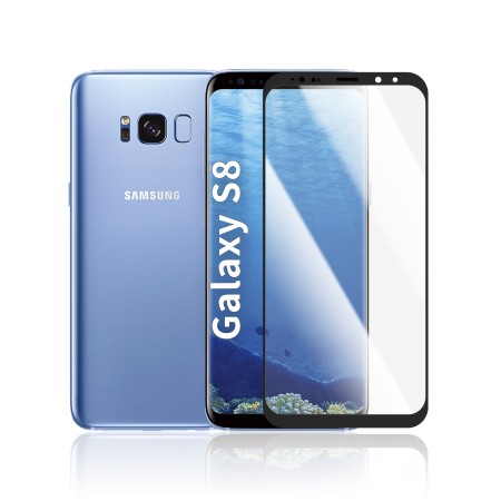 5D Curved Full Glue Black Glass for Samsung S8 / G950 | Wephone Wholesale