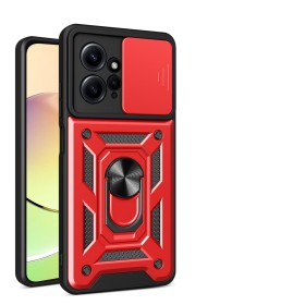 Redmi Note 13-4G FUNDA ARMADURA CON TAPA DESLIZANTE
