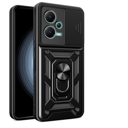 Redmi Note 13 pro Plus FUNDA ARMADURA CON TAPA DESLIZANTE