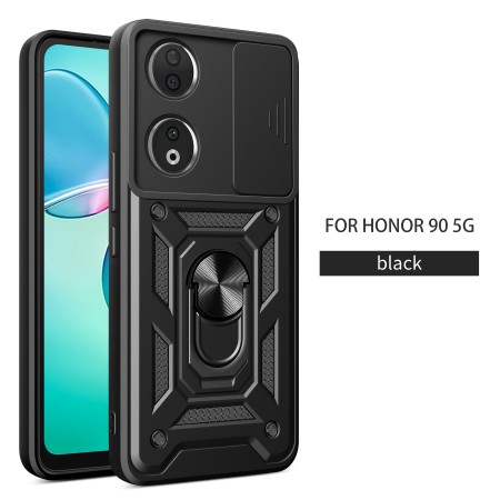 Honor 90 Lite FUNDA ARMADURA CON TAPA DESLIZANTE