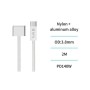 UNICO - CB1318 Tipo-C a magsafe 3 (2M) Carga rápida PD140W