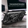 Sliding-Cover Armor Case for iPhone 16 Pro with Camera Cover and Ring | Wephone Wholesale