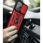 Armor Case with Sliding Camera Cover and Ring iPhone 16 | Wephone Wholesale