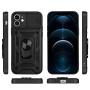 Armor Case with Sliding Camera Cover and Ring iPhone 16 | Wephone Wholesale
