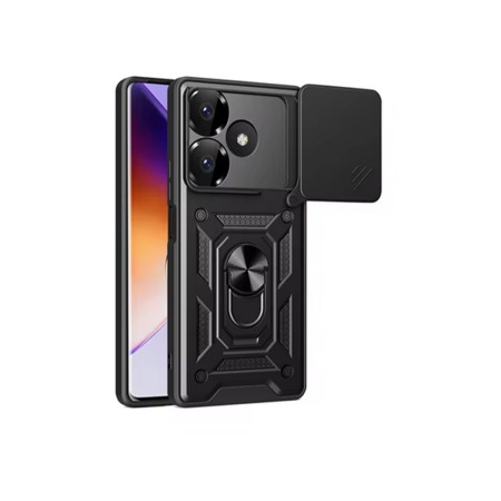 Funda Armadura con Tapa Deslizante Redmi 13 Cámara y Anillo | Wephone Mayorista