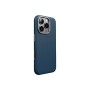 Funda para teléfono de cuero con magsafe y Marco metálico que prote...
