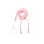 Cordón con adaptador de plástico universal para colgar el móvil