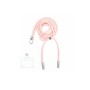 Cordón con adaptador de plástico universal para colgar el móvil
