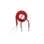 Cordón con adaptador de plástico universal para colgar el móvil