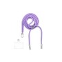 Cordón con adaptador de plástico universal para colgar el móvil