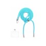 Cordón con adaptador de plástico universal para colgar el móvil